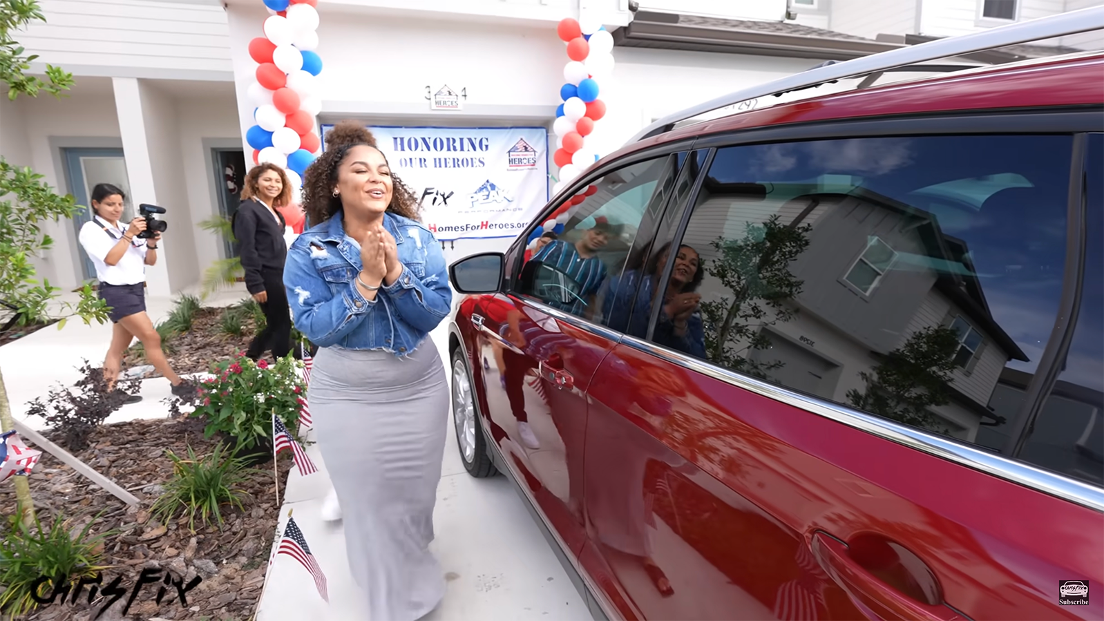 ChrisFix surprises family with a brand-new 2024 Ford Escape